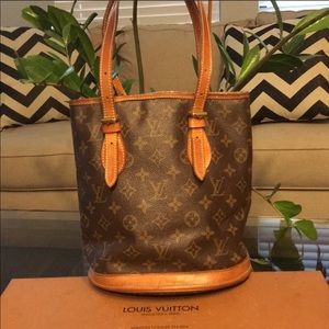 Authentic LV Bucket PM